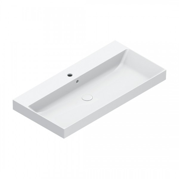 Catalano Zero umywalka 100x50 cm prostokątna biała 0121001001