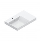 Catalano Zero umywalka 75x50 cm prostokątna lewa biała 0120791001
