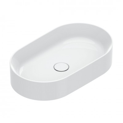 Catalano Zero umywalka nablatowa 60x35 cm owalna biała 0122600001