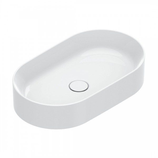 Catalano Zero umywalka nablatowa 60x35 cm owalna biała 0122600001
