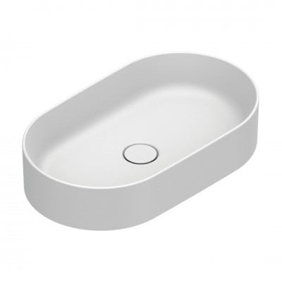 Catalano Zero umywalka nablatowa 60x35 cm owalna biały mat 0122600021