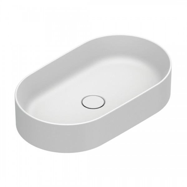 Catalano Zero umywalka nablatowa 60x35 cm owalna biały mat 0122600021