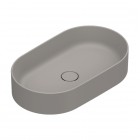 Catalano Zero umywalka nablatowa 60x35 cm owalna tortora mat 0122600032