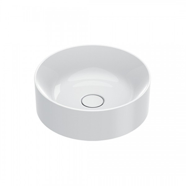 Catalano Zero umywalka nablatowa okrągła 40 cm biała 0123400001