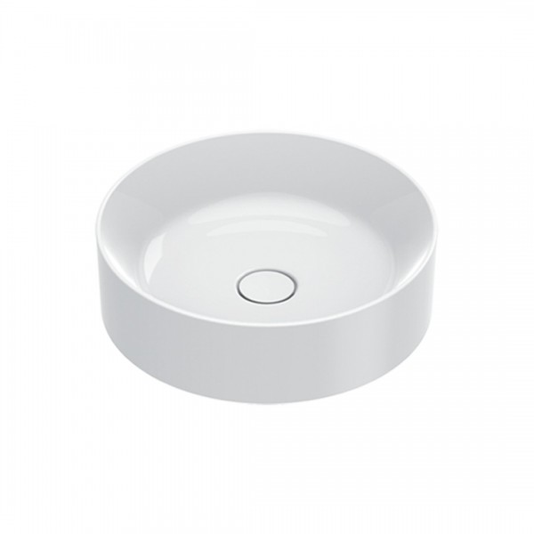 Catalano Zero umywalka nablatowa okrągła 45 cm biała 0123450001
