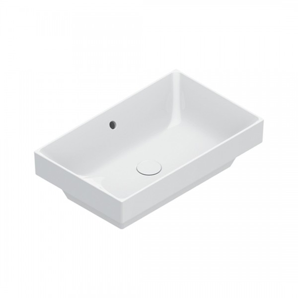 Catalano Zero umywalka wpuszczana 60x37 cm prostokątna biała 0124600001