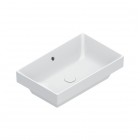 Catalano Zero umywalka wpuszczana 60x37 cm prostokątna biała 0124600001