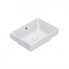 Catalano Zero umywalka wpuszczana 50x37 cm prostokątna biała 0124500001