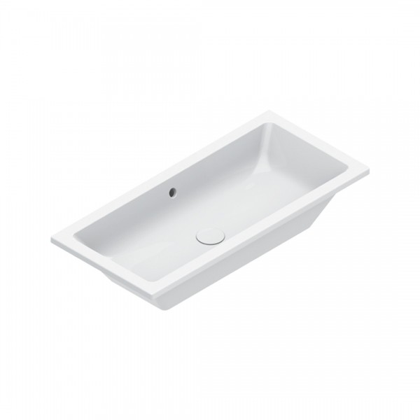 Catalano Zero umywalka podblatowa 80x37 cm prostokątna biała 0124810001