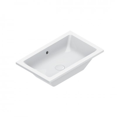 Catalano Zero umywalka podblatowa 60x37 cm prostokątna biała 0124610001