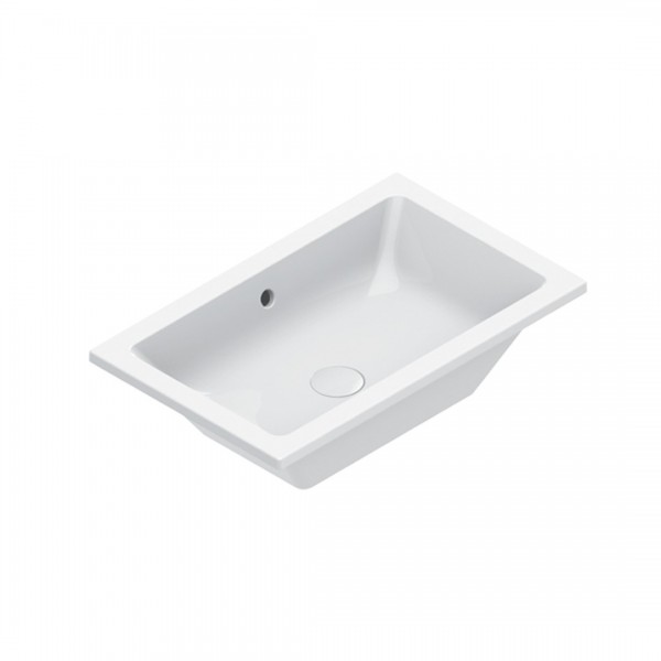 Catalano Zero umywalka podblatowa 60x37 cm prostokątna biała 0124610001