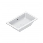 Catalano Zero umywalka podblatowa 60x37 cm prostokątna biała 0124610001
