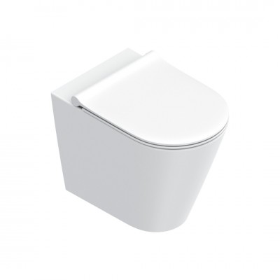 Catalano Zero muszla WC stojąca Silentech biały mat 0114550021