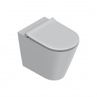 Catalano Zero muszla WC stojąca Silentech szary mat 0114550023