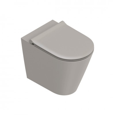 Catalano Zero muszla WC stojąca Silentech tortora mat 0114550032