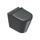 Catalano Zero muszla WC stojąca Silentech czarny mat 0114550022