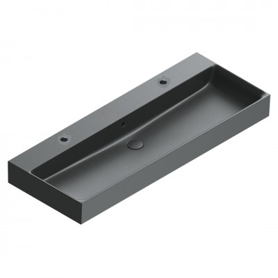Catalano Premium umywalka 120x47 cm prostokątna czarny mat 0221202022