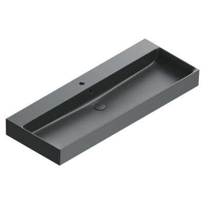 Catalano Premium umywalka 120x47 cm prostokątna czarny mat 0221201022