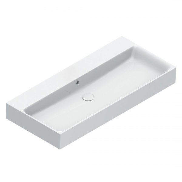 Catalano Premium umywalka 100x47 cm prostokątna biały mat 0221000021