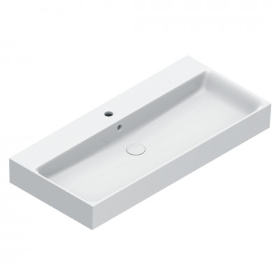 Catalano Premium umywalka 100x47 cm prostokątna biały mat 0221001021