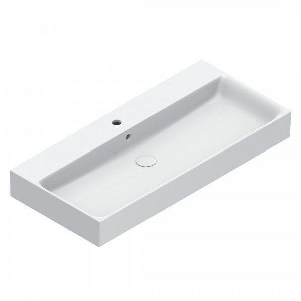 Catalano Premium umywalka 100x47 cm prostokątna biały mat 0221001021