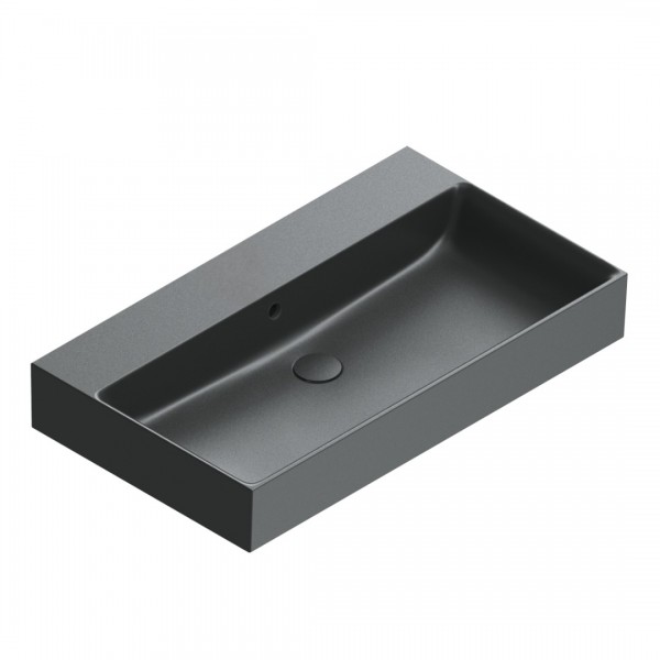 Catalano Premium umywalka 80x47 cm prostokątna czarny mat 0220800022