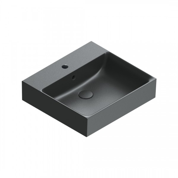 Catalano Premium umywalka 50x47 cm prostokątna czarny mat 0220501022