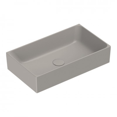 Catalano Premium umywalka nablatowa 60x35 cm prostokątna tortora mat 0222600032