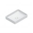 Catalano Green umywalka nablatowa 50x38 cm prostokątna biała 0422500001