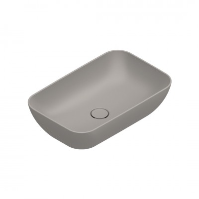 Catalano Green umywalka nablatowa 60x38 cm owalna tortora mat 0422610032