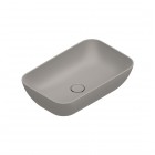 Catalano Green umywalka nablatowa 60x38 cm owalna tortora mat 0422610032