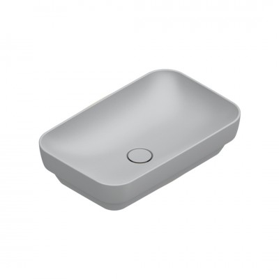 Catalano Green umywalka wpuszczana 60x38 cm owalna szary mat 0424600023
