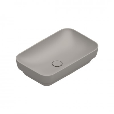 Catalano Green umywalka wpuszczana 60x38 cm owalna tortora mat 0424600032