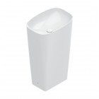 Catalano Green umywalka wolnostojąca 55x38 cm owalna odpływ podłogowy biała 0428550001