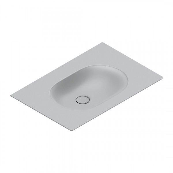 Catalano Sfera umywalka 75x50 cm prostokątna szary mat 0520760023
