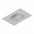 Catalano Sfera umywalka 75x50 cm prostokątna szary mat 0520760023