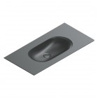 Catalano Sfera umywalka 100x50 cm prostokątna czarny mat 0521010022