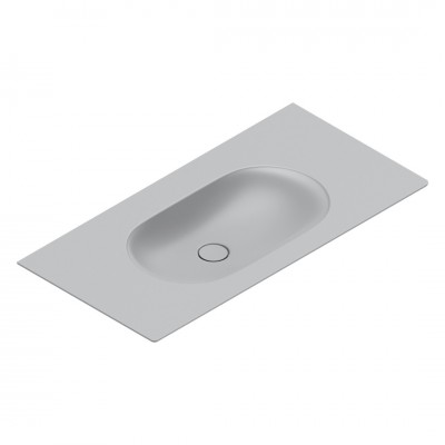 Catalano Sfera umywalka 100x50 cm prostokątna szary mat 0521010023
