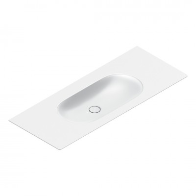 Catalano Sfera umywalka 125x50 cm prostokątna biały mat 0521260021