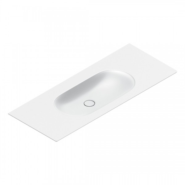 Catalano Sfera umywalka 125x50 cm prostokątna biały mat 0521260021