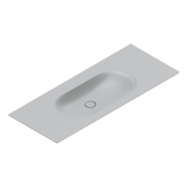 Catalano Sfera umywalka 125x50 cm prostokątna szary mat 0521260023