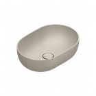 Catalano Sfera umywalka nablatowa 50x35 cm owalna sabbia mat 0522500029