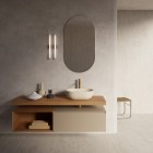 Catalano Sfera umywalka nablatowa 50x35 cm owalna lino mat 0522500030