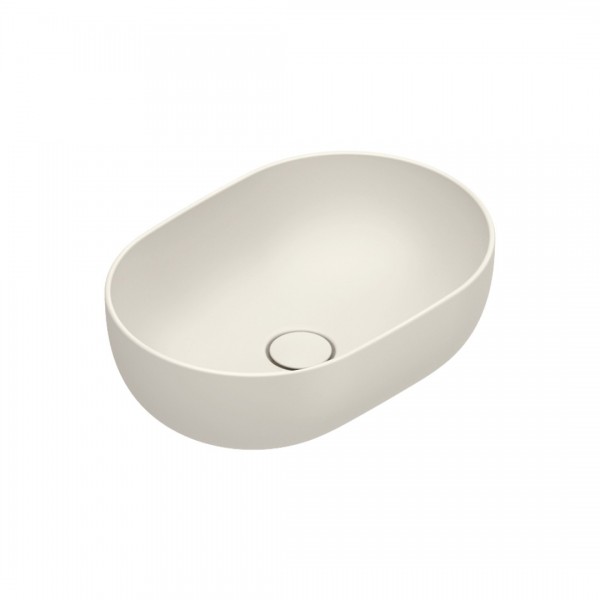 Catalano Sfera umywalka nablatowa 50x35 cm owalna lino mat 0522500030