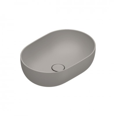 Catalano Sfera umywalka nablatowa 50x35 cm owalna tortora mat 0522500032
