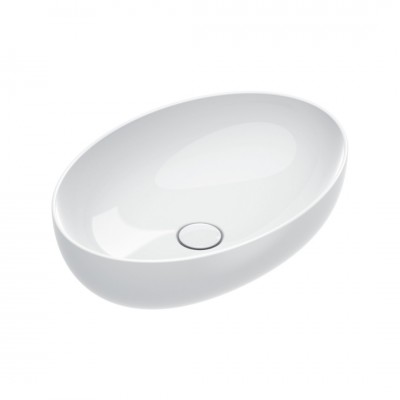 Catalano Sfera umywalka nablatowa 60x42 cm owalna biała 0522600001