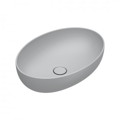 Catalano Sfera umywalka nablatowa 60x42 cm owalna szary mat 0522600023