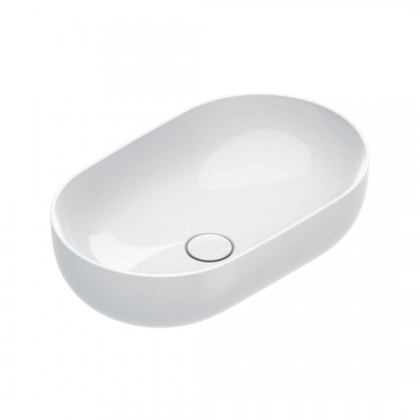 Catalano Sfera umywalka nablatowa 60x37 cm owalna biała 0522610001