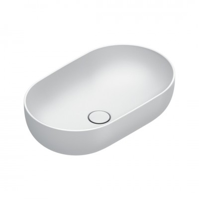 Catalano Sfera umywalka nablatowa 60x37 cm owalna biały mat 0522610021