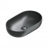 Catalano Sfera umywalka nablatowa 60x37 cm owalna czarny mat 0522610022